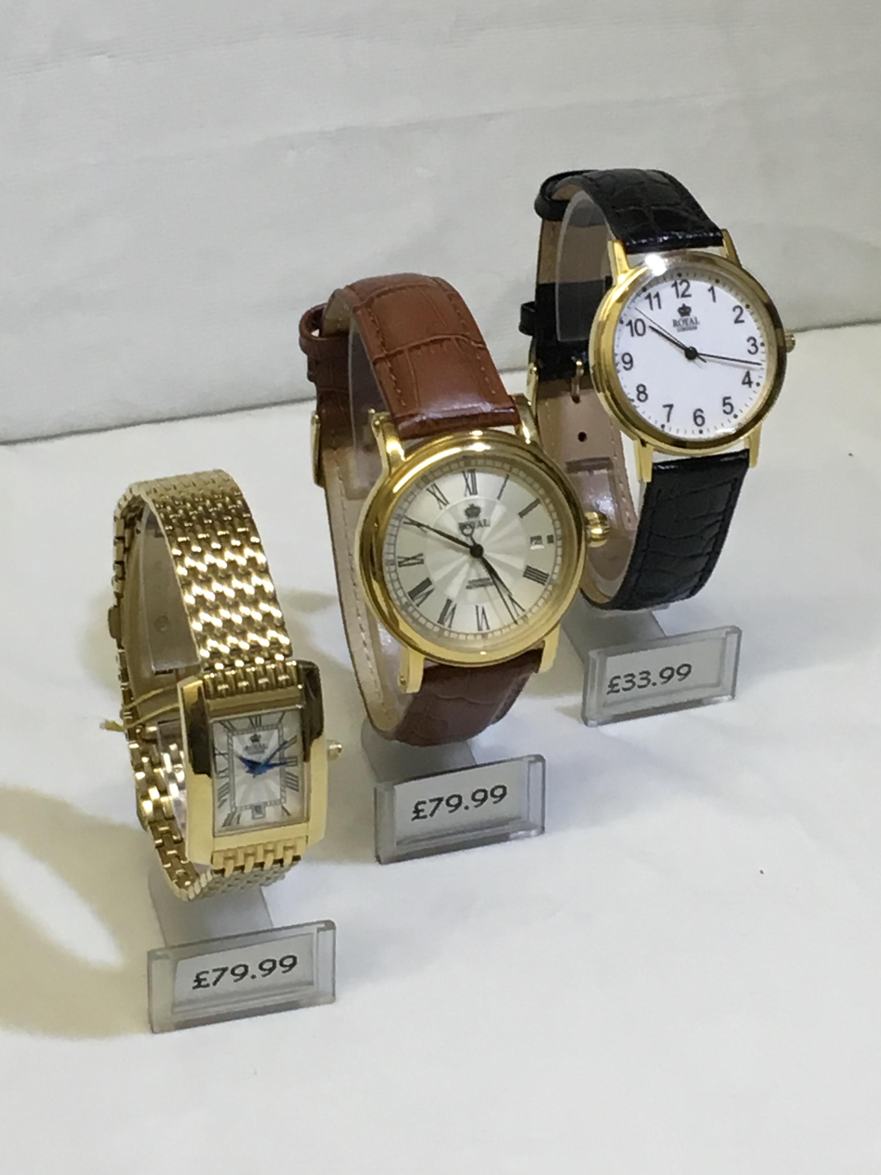 Royal London watches at Leymans Jewellers